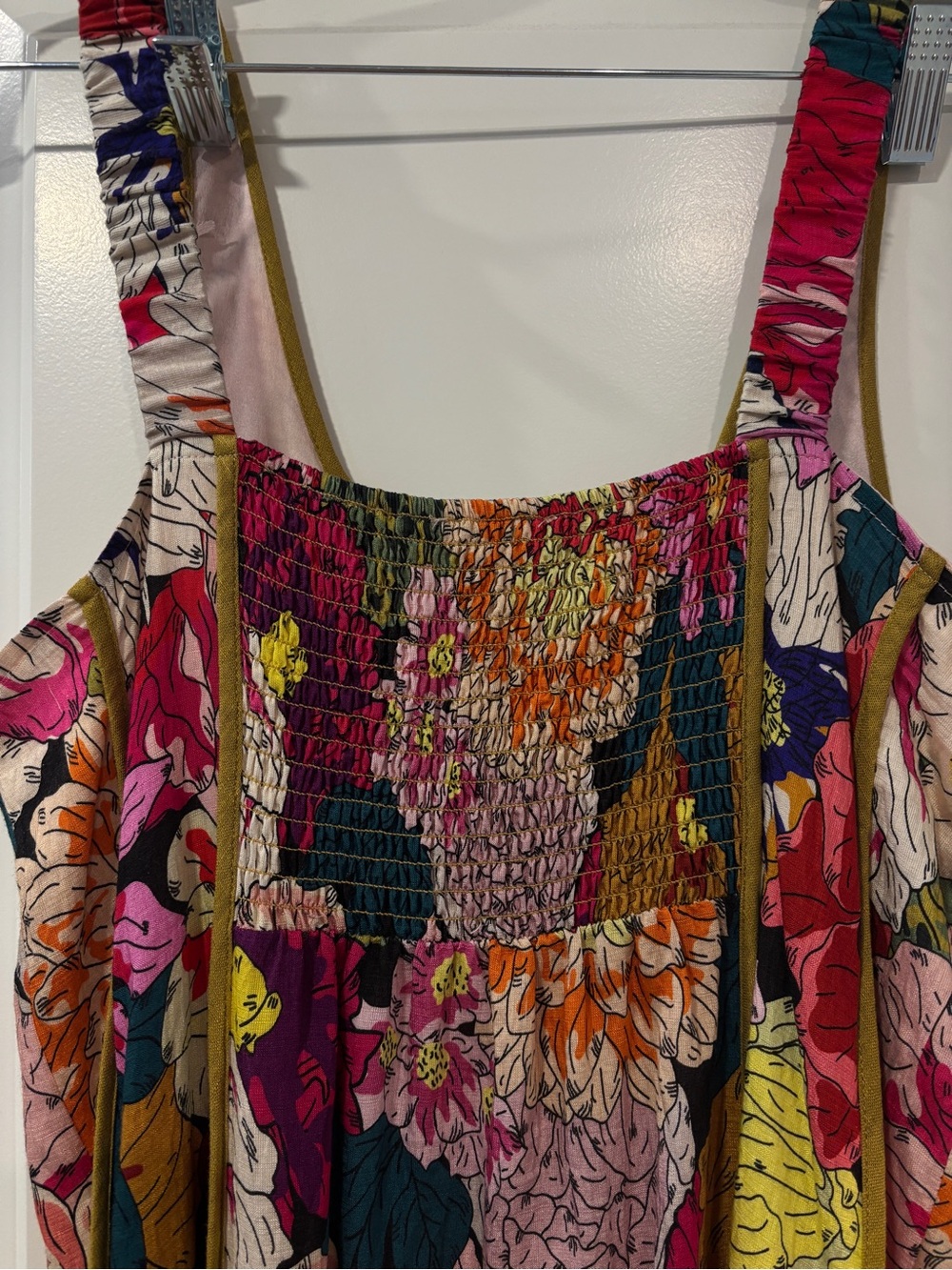 Floral Multi-Color Sleeveless Summer Dress Hale House Boutique - Picture 5 of 5